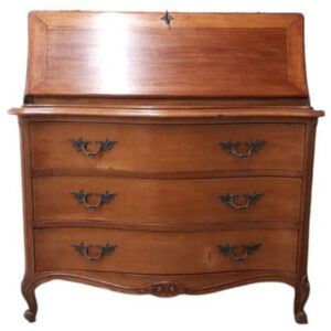 Secreter / escritorio restaurado de madera cedro